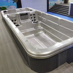 Готовый СПА бассейн с противотоком Bigeer Леоне